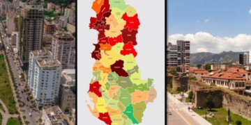 ZGJEDHJET/ Durrësi dhe Elbasani nën ndikimin e grupeve kriminale, HARTA e rrezikut