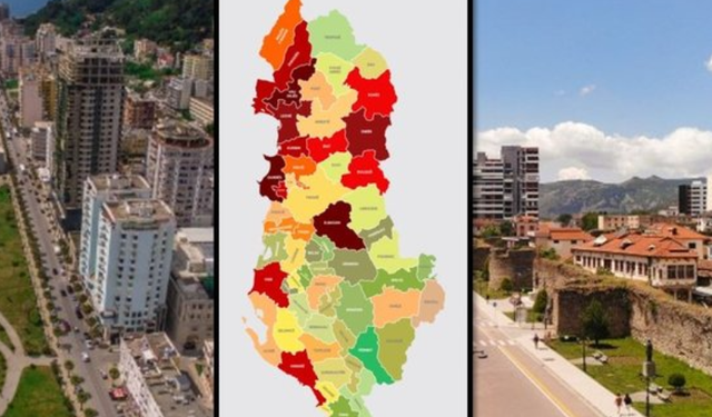 ZGJEDHJET/ Durrësi dhe Elbasani nën ndikimin e grupeve kriminale, HARTA e rrezikut