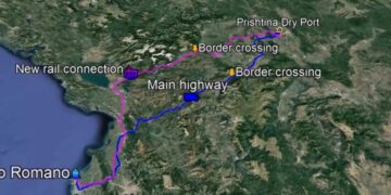 Hekurudha Durrës-Prishtinë do të kushtojë 1.8 mld euro dhe përfundon në 2035