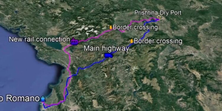 Hekurudha Durrës-Prishtinë do të kushtojë 1.8 mld euro dhe përfundon në 2035