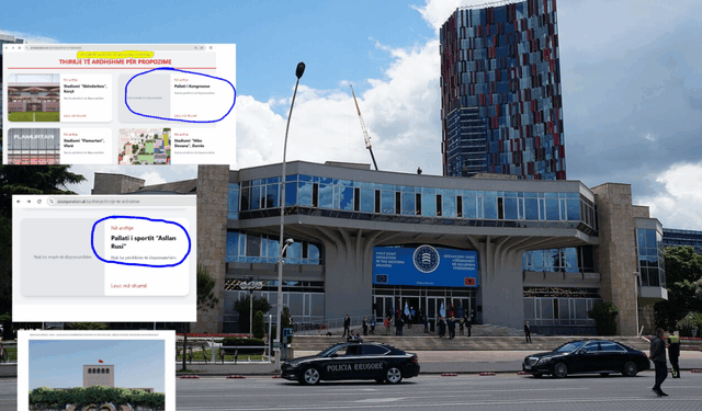 Del në ankand edhe Pallati Kongreseve: Korporata hap garën për kullat në pronë publike përballë Presidencës