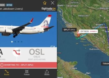 Kriset xhami, avioni i linjës Tiranë-Oslo bën ulje emergjente në Split