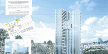 ZBARDHET LEJA\ Si u “rrit” nga 14 në 41 kate kulla që do të ndërtohet nga Aida Dushku, Ilir Shtufi dhe Mark Luli