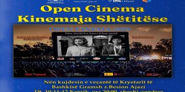 Kinemaja në Pedonale – “Open Cinema 2025” Rikthehet me Filma, Muzikë dhe Homazhe për Ikonat e Artit