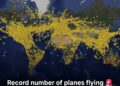 Rekord në qiell: Më shumë se 24 mijë avionë në të njëjtën kohë në fluturim në të gjithë globin