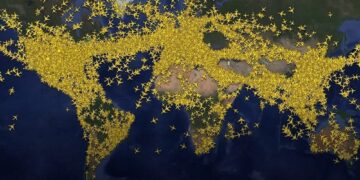 Rekord në qiell: Më shumë se 24 mijë avionë në të njëjtën kohë në fluturim në të gjithë globin