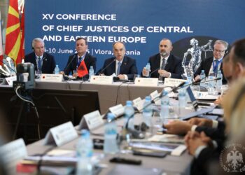 Begaj në Konferencën e Kryetarëve të Gjykatave të Larta të Evropës Qendrore dhe Lindore: Të ulet numri i dosjeve!