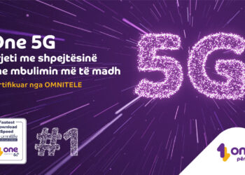 Raporti i Omnitele shpall One Albania si kompaninë me rrjetin celular me shpejtësinë më të lartë dhe mbulimin më të gjerë 5G në vend
