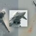 Një tufë zogjsh përplasen me avionin luftarak Eurofighter gjatë një shfaqjeje ajrore në Spanjë