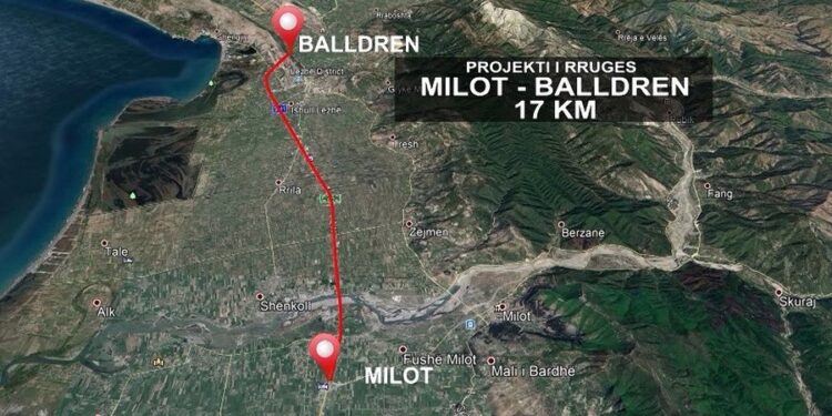 MIE anulon koncensionin Milot-Balldre