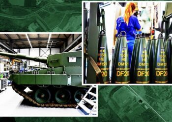 Epoka e paqes dhe bollëkut drejt fundit, Europa zgjeron me ritme të shpejta fabrikat e armëve