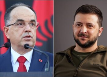 Zelensky reagon pas urimit të Presidentit Begaj për 34-vjetorit të Pavarësisë së Ukrainës