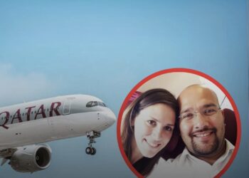 Gruaja zbulon tradhtinë e burrit gjatë fluturimit, avioni bën ulje emergience