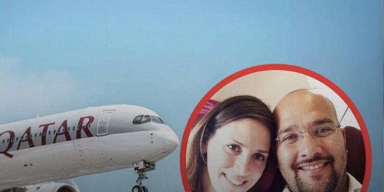 Gruaja zbulon tradhtinë e burrit gjatë fluturimit, avioni bën ulje emergience