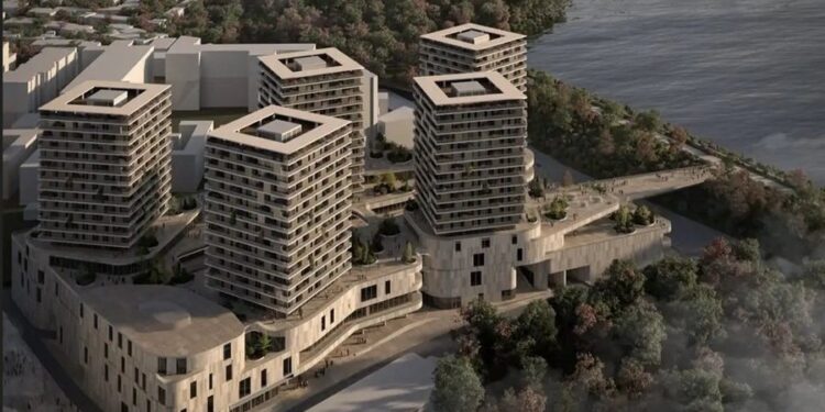 Armand Lilo nis ndërtimin e 5 kullave te diga e Liqenit të Tiranës