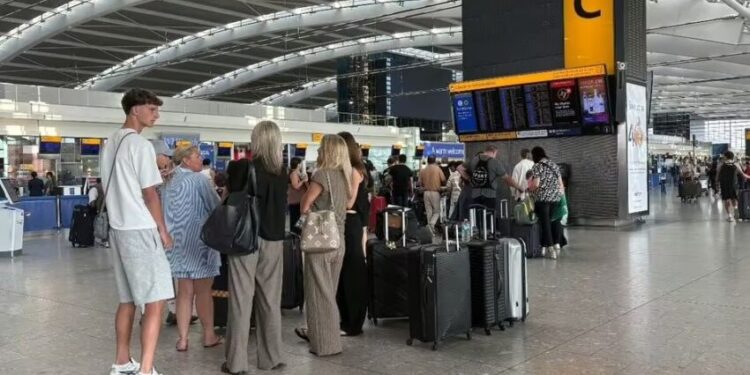 Sulm kibernetik ndaj aeroporteve europiane, vonesa dhe anulime