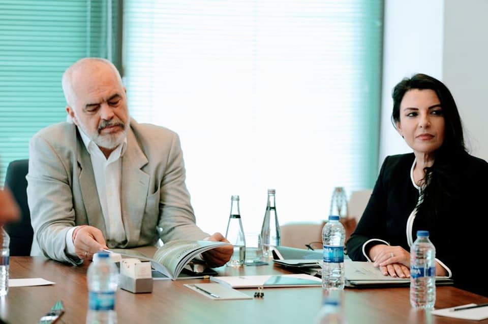 Belinda Balluku dhe Edi Rama në Ankara, fillim qershori 2022