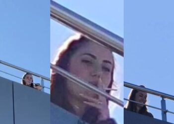 Naftëtarët e “Bankers” në protestë për bukën e gojës, “shefja” me cigare në dorë bën sehir nga tarraca