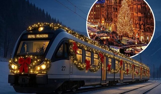 Një tren festiv do të lidhë Romën me Mynihun për festat e fundvitit