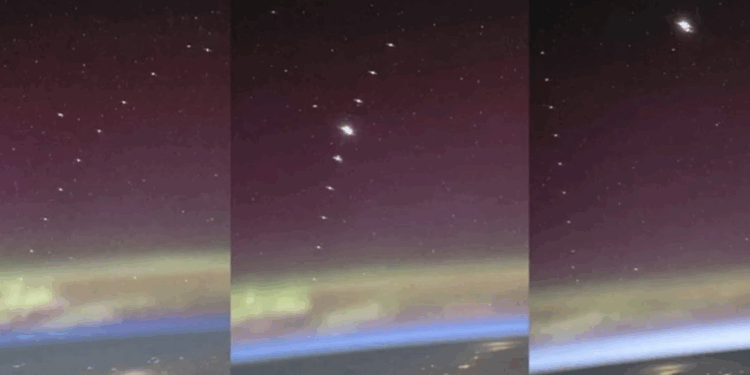 “Karvanët” pushtojnë qiellin, NASA publikon pamjet e satelitëve Starlink