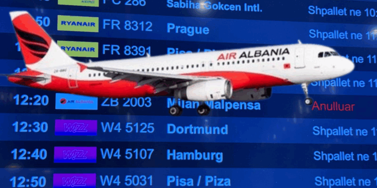 Air Albania nis anulimin e fluturimeve, thellohet kriza pasi turqit nxorrën aksionet në shitje