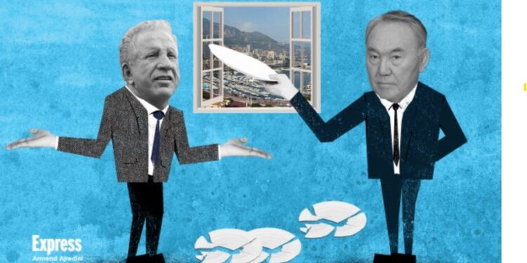 Kur Pacollit i fluturuan kokës pjatat e Nazarbayevit