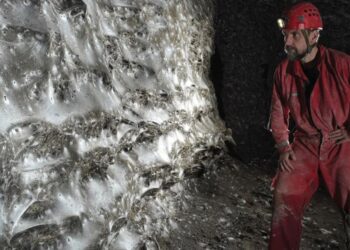 Rrjeta më e madhe e merimangës në botë ndodhet në një shpellë pranë Leskovikut