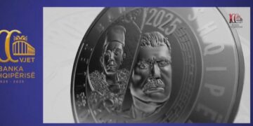 BSH prezanton monedhën e re 100 lekë me rastin e 100-vjetorit