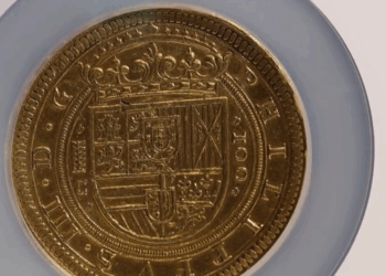 Monedha e vitit 1609 thyen rekordin, shitet për 3.4 milionë dollarë