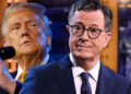 Donald Trump kundër emisioneve të vona të natës, thirrje CBS: Vëreni në gjumë Stephen Colbert!