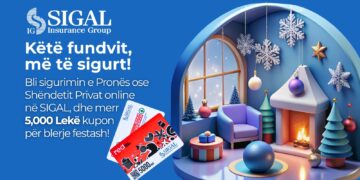 Blerjet online në SIGAL ju sjellin një dhuratë për festat e fundvitit