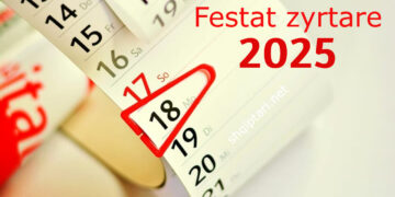 Del kalendari zyrtar, sa ditë pushime do të kemi gjatë 2026