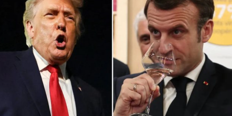 Trump “hakmerret” me Macon, kërcënon vendosjen e tarifës 200% për verën dhe shampanjën franceze