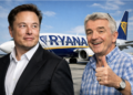 Një përplasje online mes dy të “krisurve” mund të kthehet në një operacion financiar përmes blerjes së Ryan Air nga Elon Musk