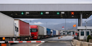 Kamionët do bllokojnë kufijtë e Ballkanit Perëndimor të hënën, preket edhe Shqipëria