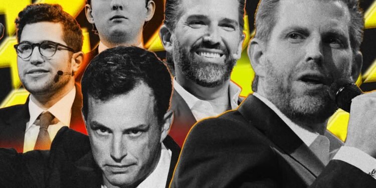 Trump dhe rrethi i tij drejtojnë botën, bijtë shtuan miliardat nga projektet në kripto