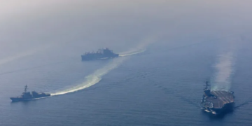 Demonstrim force në Gjirin Persik, aeroplanmbajtëset amerikane vendosen pranë Iranit