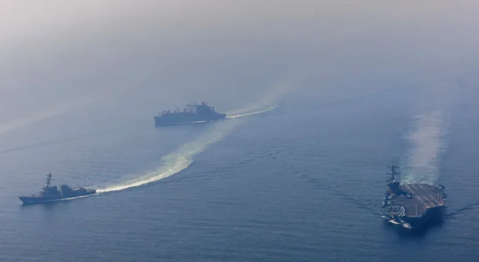 Demonstrim force në Gjirin Persik, aeroplanmbajtëset  amerikane vendosen pranë Iranit