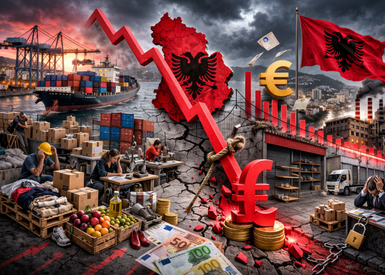 GRAFIKET/ Kursi i këmbimit po shkatërron eksportet shqiptare, rënie e ndjeshme nga 2023