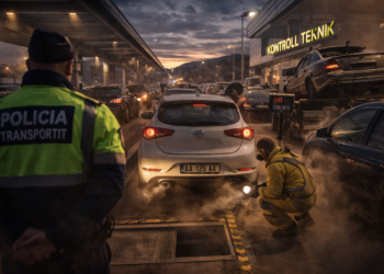 Mbi 32 mijë mjete të kontrolluara në janar 2026, rritet me 19% numri i procedurave