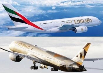 Emirates dhe Etihad nisin “fluturimet e jashtëzakonshme” për të nxjerrë nga Emiratet turistët e bllokuar nga lufta