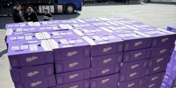 Bllokohen në Doganë 1.5 ton çokollata Milka