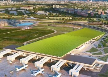 Një fushë me vreshta mbi çati, tranformimi i guximshëm i Aeroportit të Firences