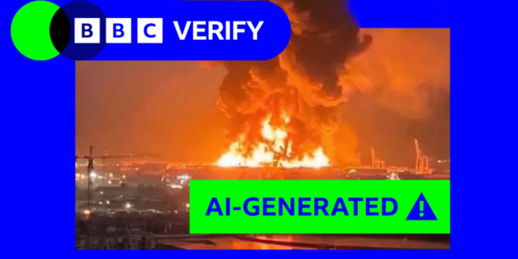 Videot e luftës të krijuara me Inteligjencë Artificiale përhapen masivisht në internet