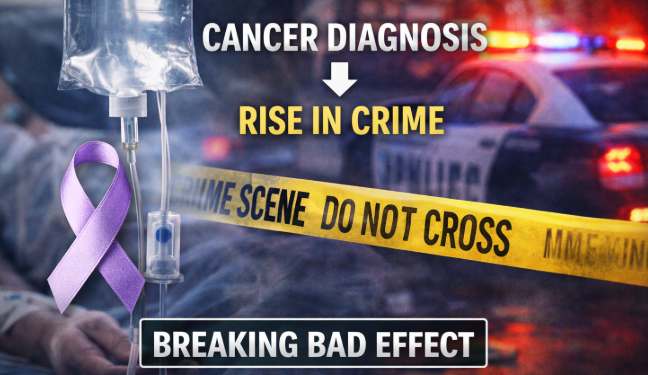 Diagnoza e kancerit mund t’i shtyjë njerëzit drejt krimit