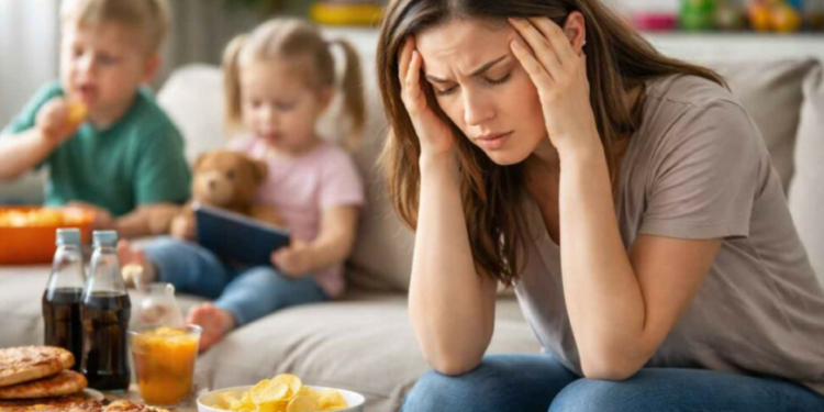 Si stresi i prindërve ndikon në rritjen e obezitetit tek fëmijët