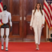 Shfaqja e pazakontë në Shtëpinë e Bardhë, Melania Trump nuk shoqërohet nga presidenti por nga një robot