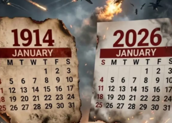 Rastësi apo cikël? 2026-ta përputhet plotësisht me kalendarin e 1914-ës, kur nisi Lufta e Parë Botërore