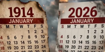 Rastësi apo cikël? 2026-ta përputhet plotësisht me kalendarin e 1914-ës, kur nisi Lufta e Parë Botërore