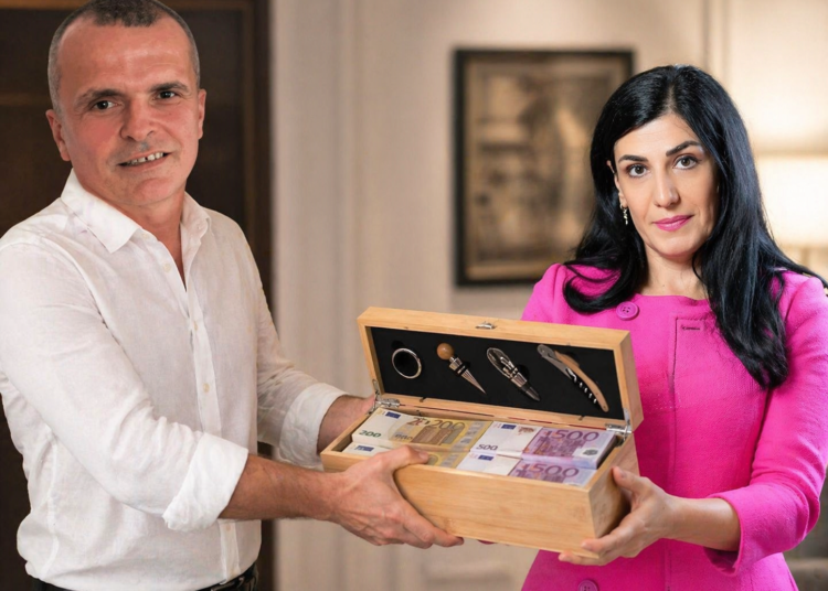 DOSJA/ Ergys Agasi dhe Ermal Beqiri i çonin Mirlinda Karçanajt kuti vere plot me euro prerje 100, 200 dhe 500